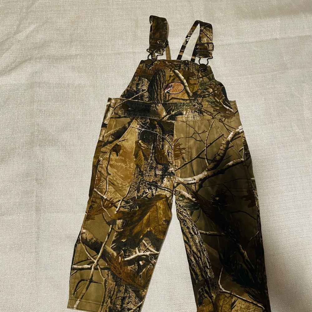 Bass Pro Shops Kids Camouflage Overalls